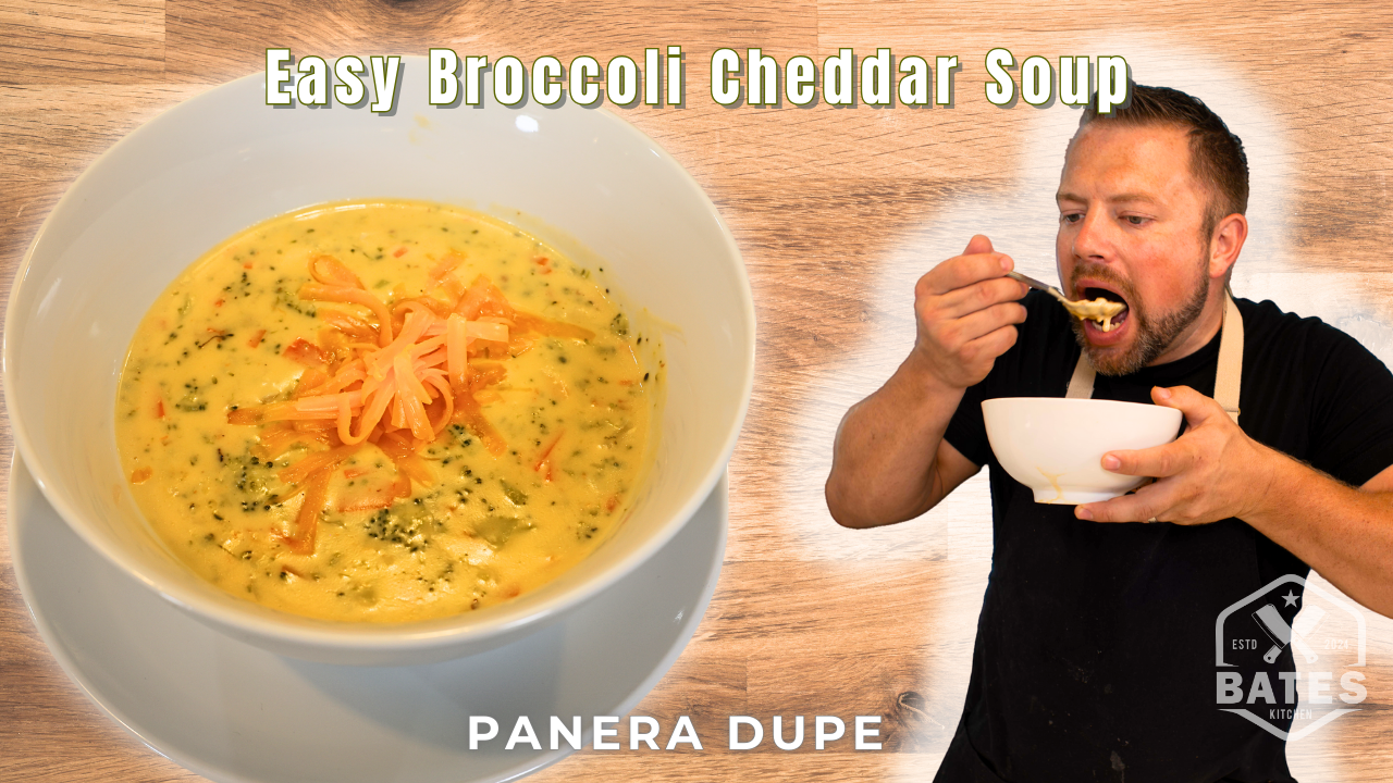 Quick and Easy Broccoli Cheddar Soup | Panera Dupe